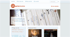 Desktop Screenshot of gortonstudios.com